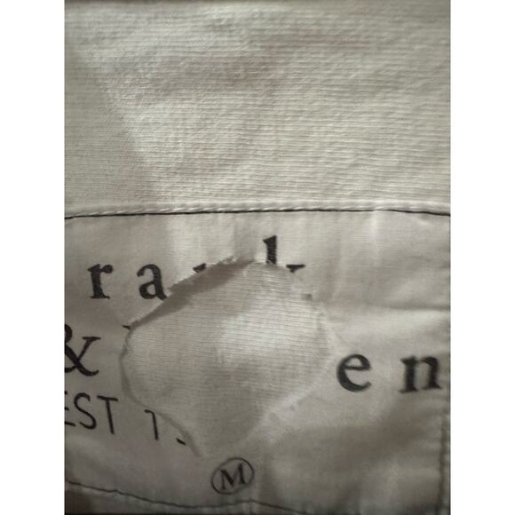 Frank & Eileen Tee Lab Mary White Button Up Dress M - Picture 3 of 5